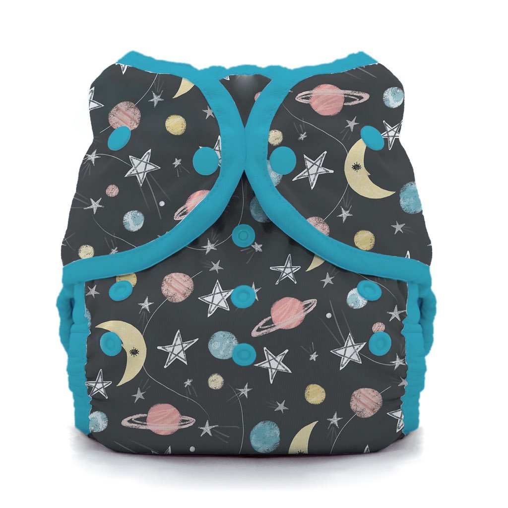 Thirsties Diaper Cover Stargazer Thirsties Duo Wrap ~ Size Two Snap