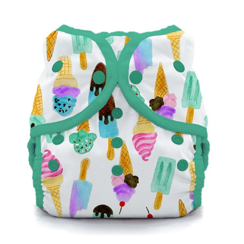 Thirsties Diaper Cover We All Scream Thirsties Duo Wrap ~ Size Three Snap